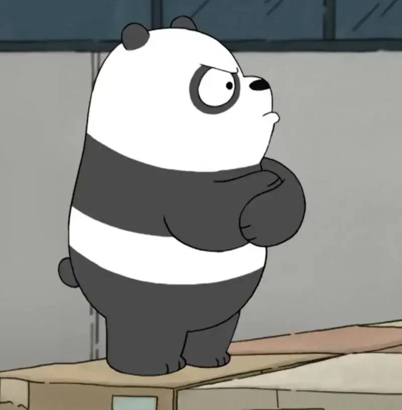 Meme tức giận mô tả gương mặt đỏ bừng và ánh mắt cau có.