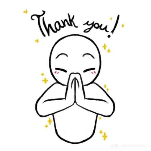 Meme hài biểu lộ niềm vui sau khi được giúp đỡ