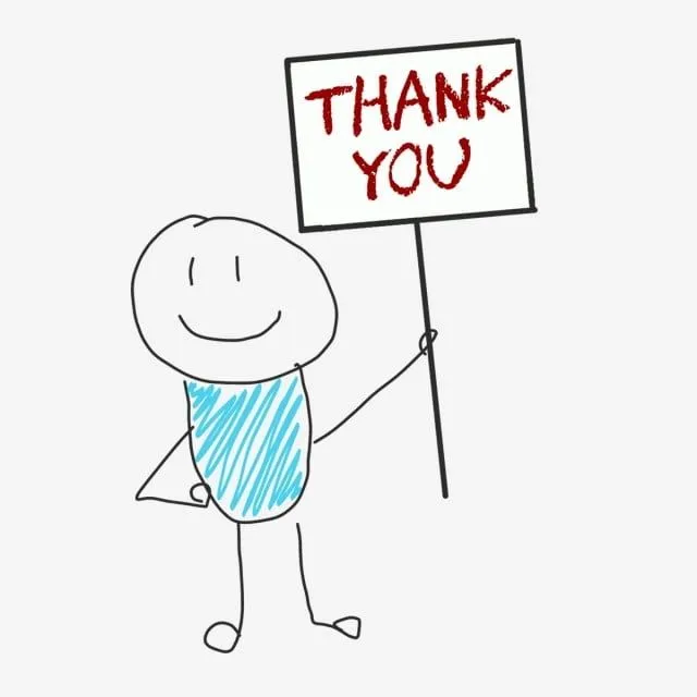 Hình chế cảm ơn đáng yêu phù hợp mọi dịp