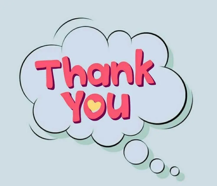 Meme cảm ơn mèo đáng yêu gửi lời nhẹ lòng