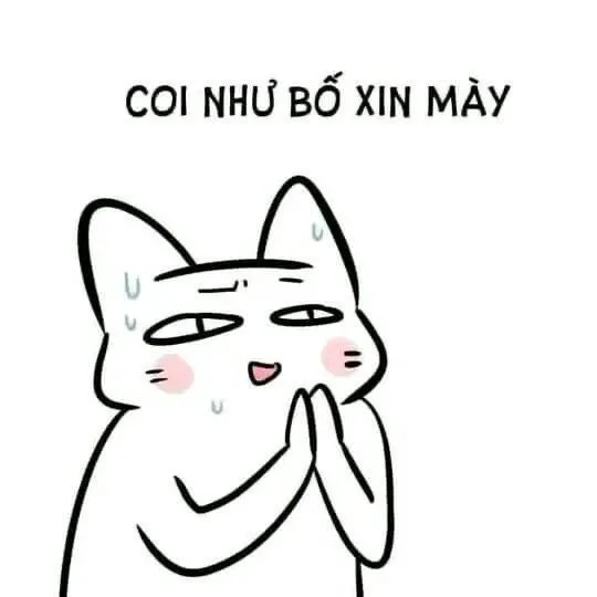 Meme chế cúi đầu khiến lỗi lầm trở nên nhẹ nhàng hơn