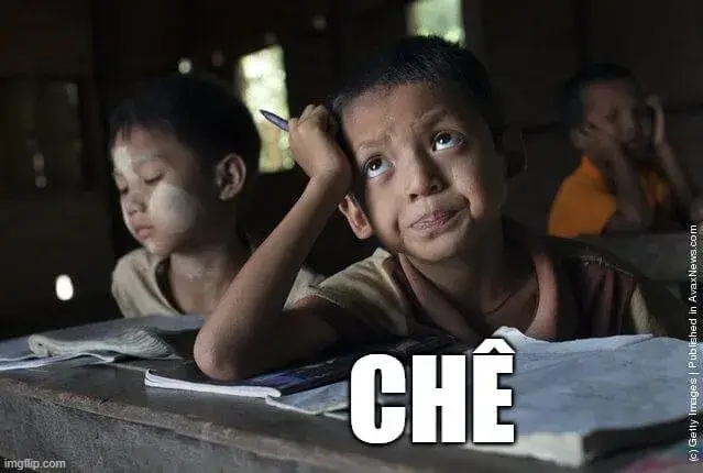 Meme chế dáng hất cằm nhẹ như đang nói “ôi trời”