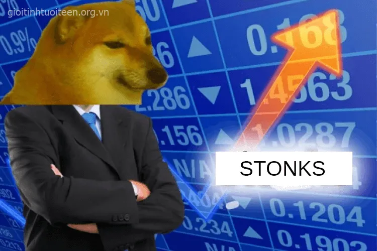 Biểu cảm Cheems vui tươi, nụ cười rạng ngời dễ thương