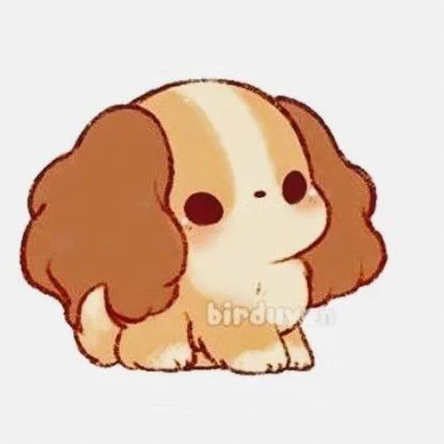 Meme chế chó chibi đeo kính tròn trông học sinh ngoan cực