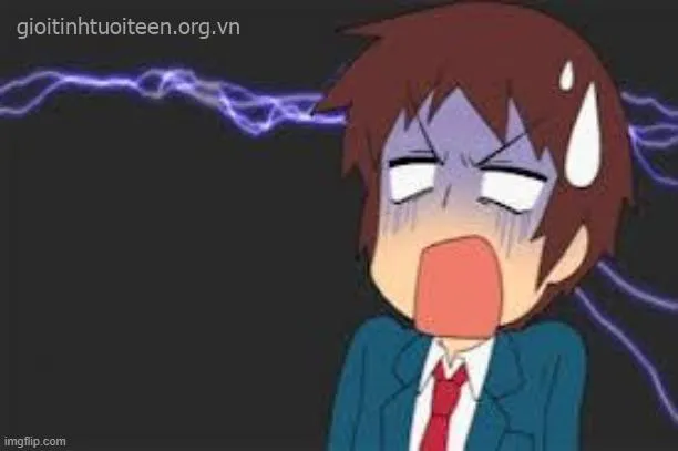 Meme sốc thể hiện cường độ biểu cảm cực mạnh.