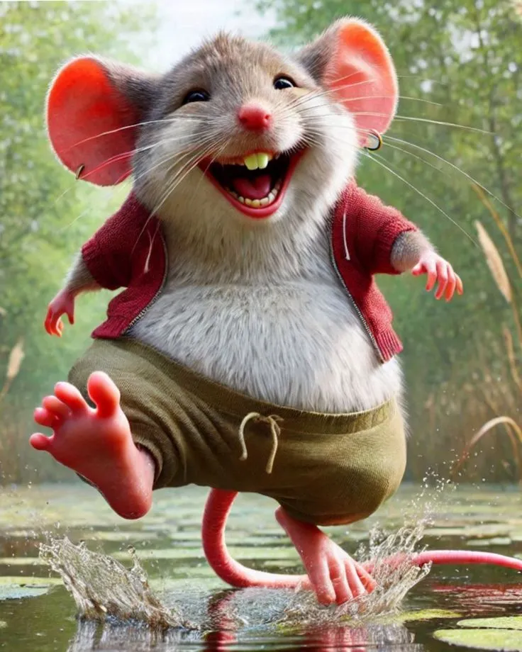 Khi chỉ một nụ cười chuột cũng đủ khiến dân mạng cười lan tỏa