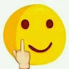 Emoji gượng cười tỏ rõ thái độ