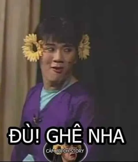 Khuôn mặt vui nhộn, nụ cười troll bá đạo.