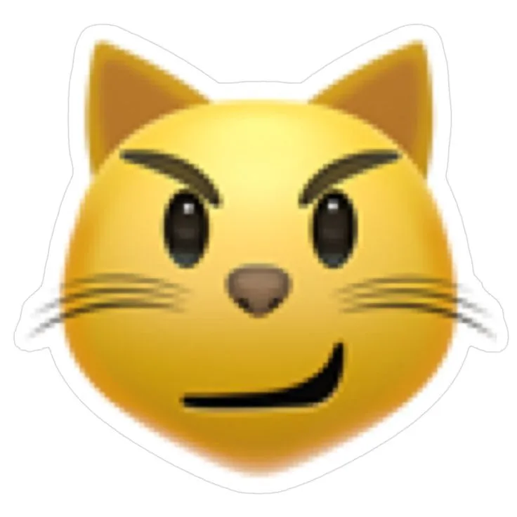 Smiley cười xem thường khi ai đó tự tin nhưng kết quả hên xui