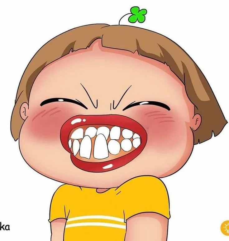 Top ảnh Meme Cười Nhe Răng hài cực duyên dáng, ai nhìn cũng cười