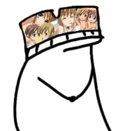 Ảnh vui cực lố với nhân vật đội quần nghiêm túc như thật.