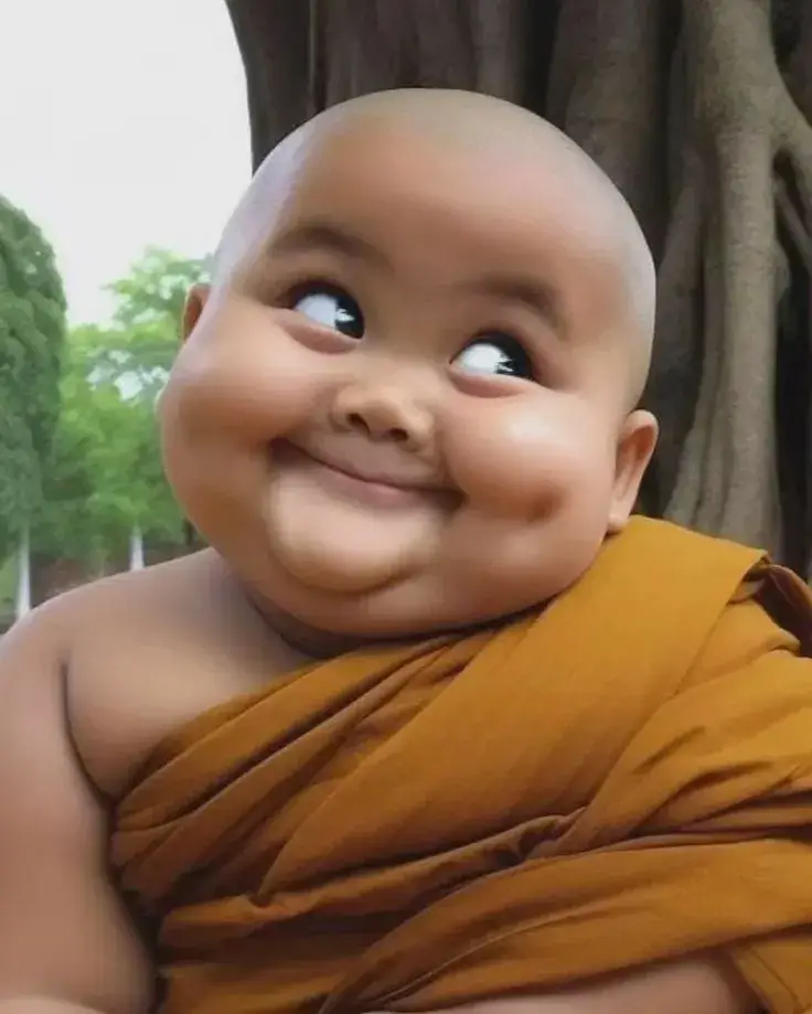 Meme chế em bé cười toe rạng rỡ khiến mạng xã hội bùng nổ