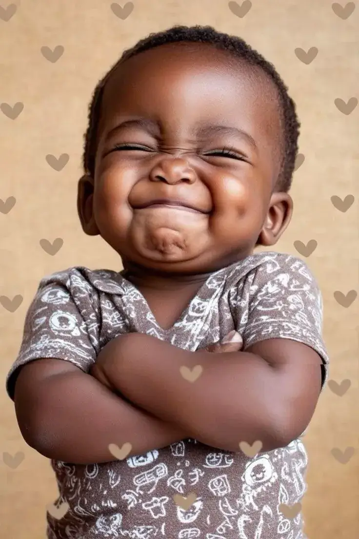 Bộ meme em bé cười đáng yêu đến mức khiến tim bạn tan chảy