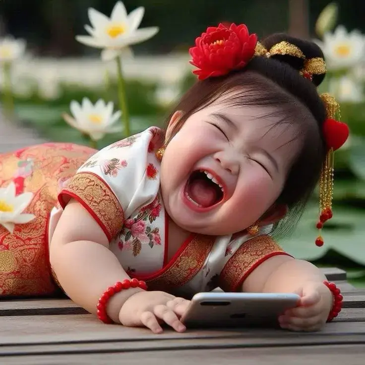 Meme em bé cười khúc khích khiến dân mạng share rần rần