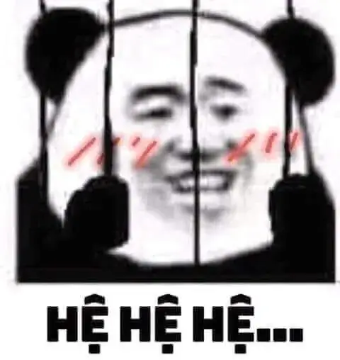 Meme chế biểu cảm gấu trúc troll siêu nhân hóa.