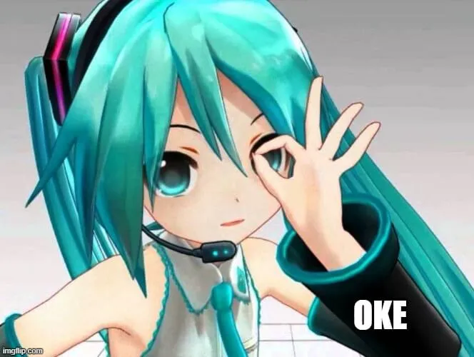 Meme giơ tay oke nhìn siêu đáng yêu và hài