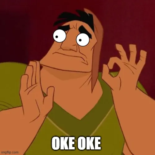 Ảnh chế okela pha chút mỉa nhẹ nhưng vẫn thân thiện.