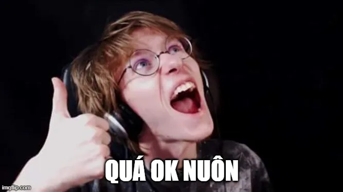 Meme ok thể hiện cách đồng thuận nhẹ, vui vẻ trong trò chuyện.