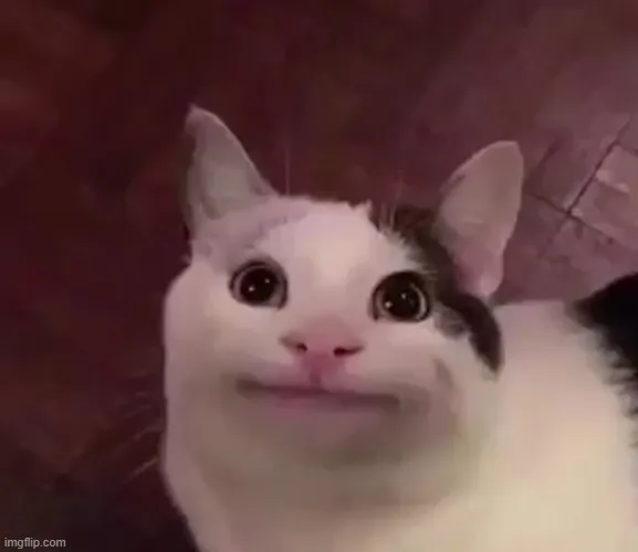 Ảnh chế nụ cười méo lệch phản ánh cảm xúc gượng gạo