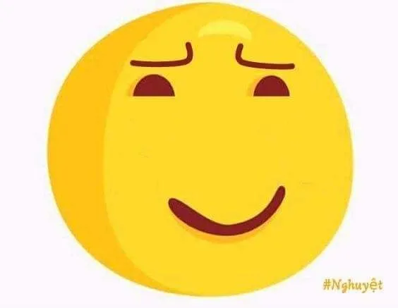 Icon mặt cười chế bựa, nhìn rất duyên.