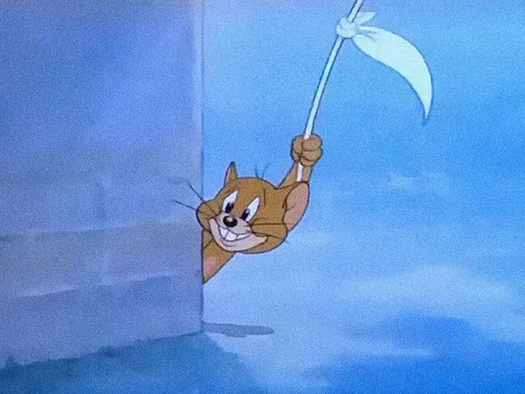 Meme chế biểu cảm lém lỉnh của Jerry nổi bật mạng