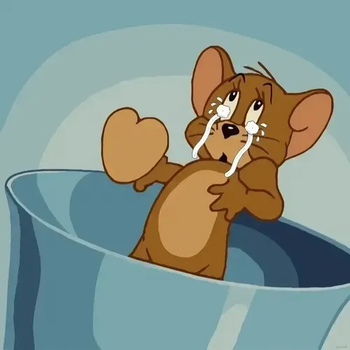 Meme Jerry khóc gợi cảm giác hụt hơi trong câu chuyện buồn