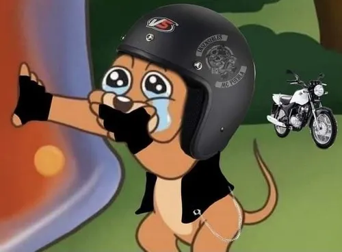 Hình meme hài rơi lệ gợi nét thương và cú tát nhẹ