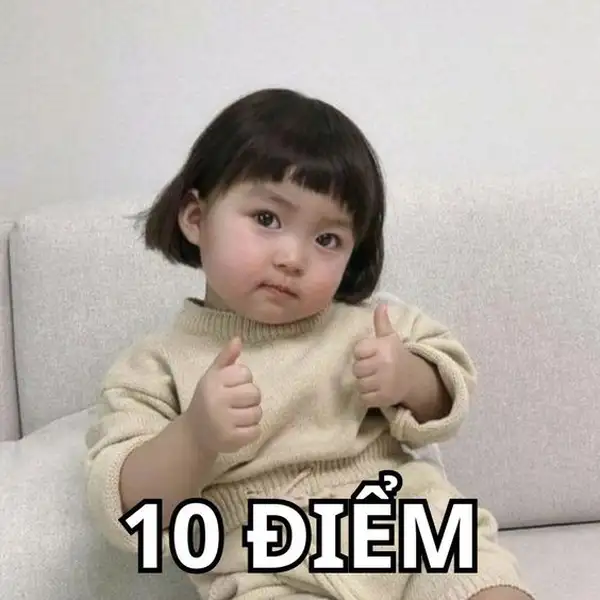 Hình troll khen nức nở với phong cách GenZ trẻ trung