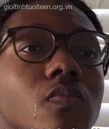 Meme vui nước mắt rơi mà miệng vẫn cười như không có gì.