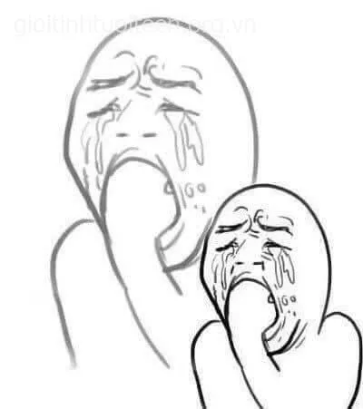 Ảnh troll “khóc có phong cách” nhìn mà muốn share liền