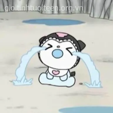 Ảnh troll biểu cảm idol khóc cosplay cực dễ thương