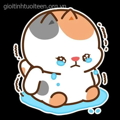 Meme rơi nước mắt, biểu cảm dở khóc dở cười hài hước.