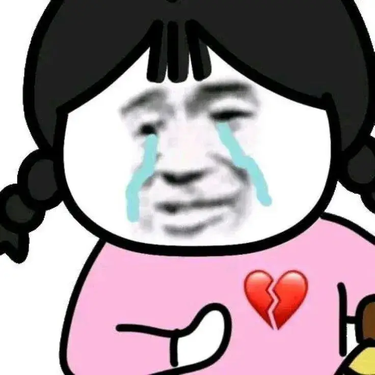 Biểu cảm meme khóc nhưng cười cực châm biếm.