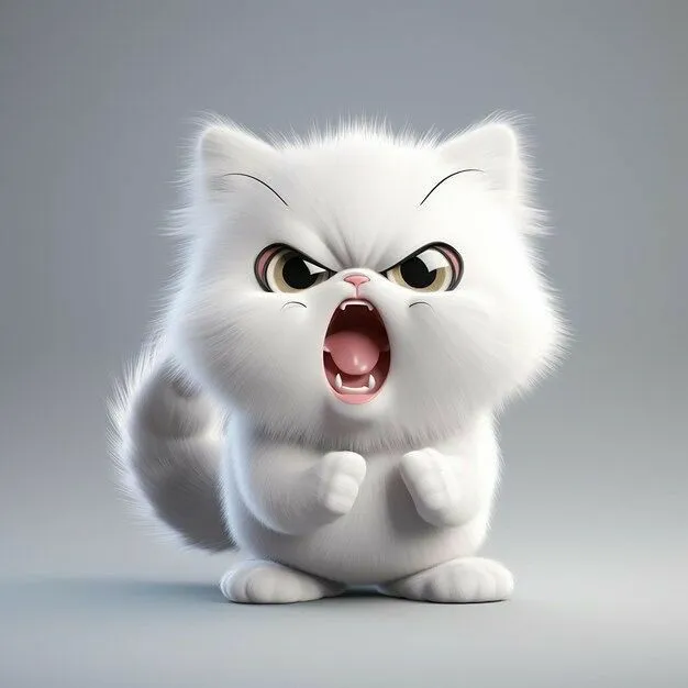 Ảnh hài mèo liếc khinh chuẩn vibe mệt mỏi dân văn phòng