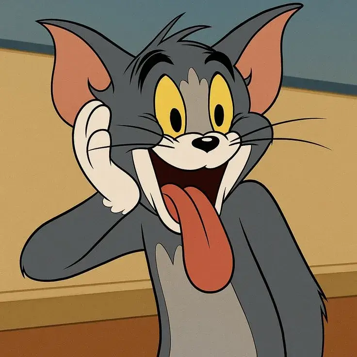 1 Mèo Tom cười đểu và sức hút không ngờ trên TikTok