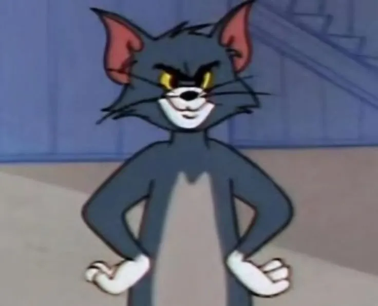 21 Ảnh chế mèo Tom cười khẩy nhìn Spike bất lực