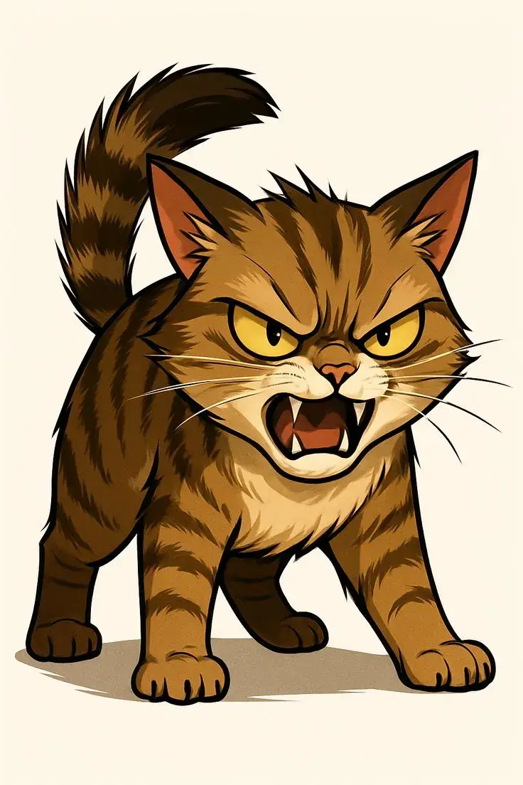 Ảnh vui mèo nhắm mắt “đừng hỏi nữa nha”