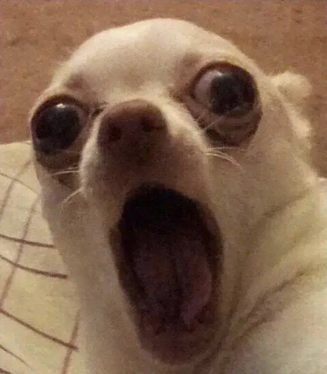 Hình meme hài mô phỏng phản ứng “ôi trời ơi”