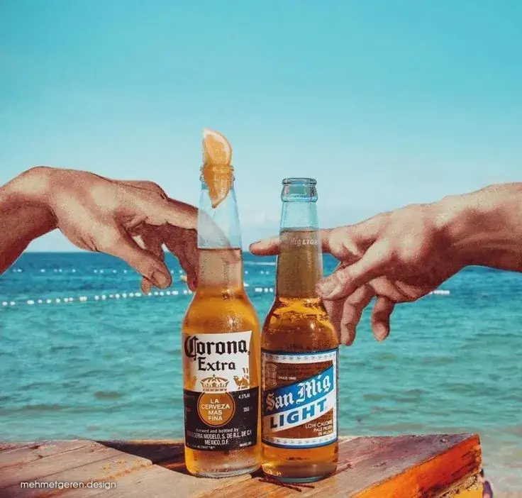 Meme cười lăn lộn, nâng ly bia trêu chọc bạn nhậu.