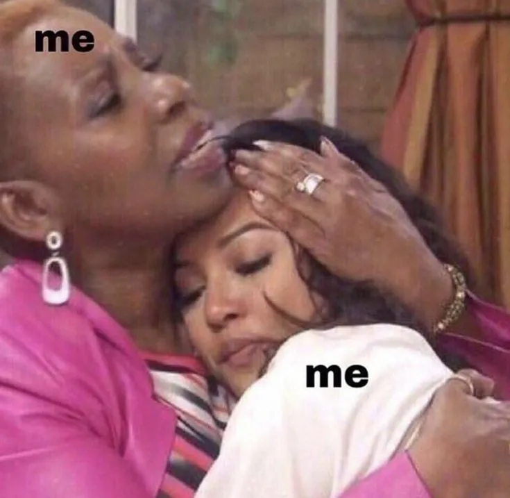 Ảnh chế vòng tay ấm giữa hai người đang yêu