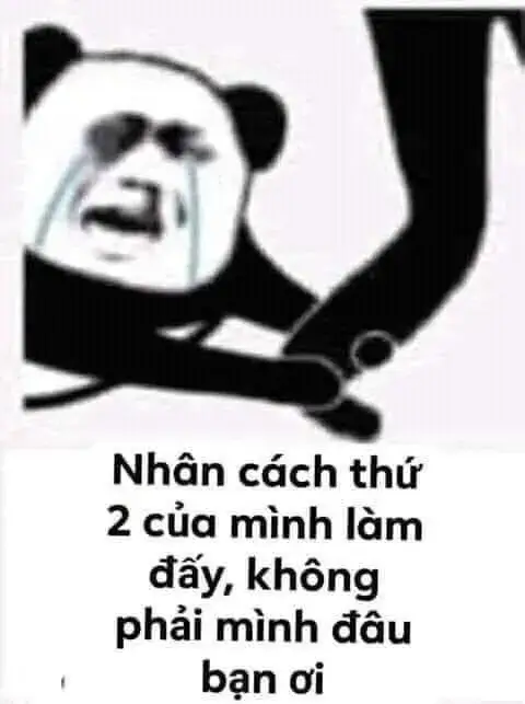 Meme chế người ôm chân mang lại tiếng cười đầy đồng cảm.