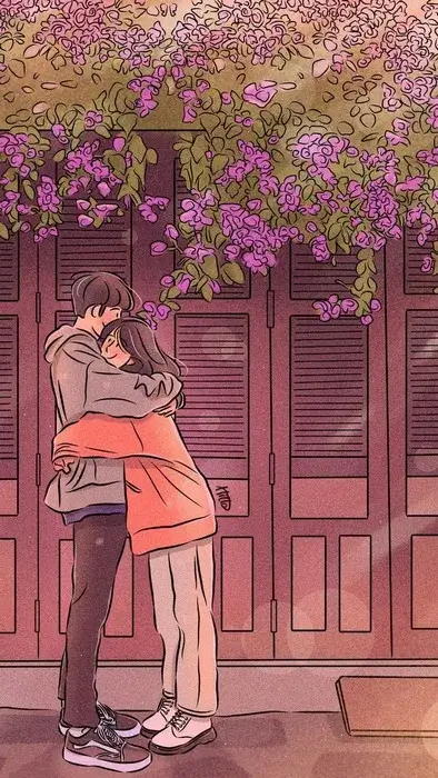 Ảnh chế ôm người yêu ngọt ngào khiến dân mạng tan chảy