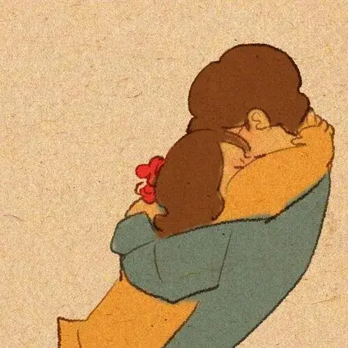 Ảnh vui khoảnh khắc ôm nhau dưới ánh hoàng hôn