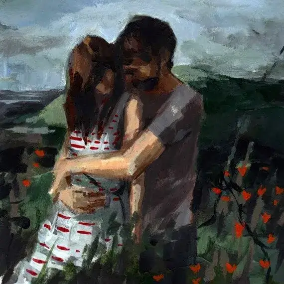 Hình troll ôm người yêu vụng về nhưng cực dễ thương