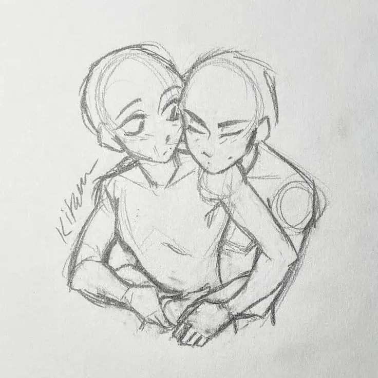 Ảnh vui vòng tay ôm nhau giữa khung cảnh hoàng hôn