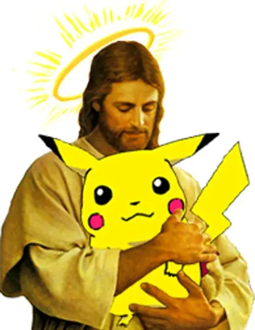 Meme Pikachu hài bị bóp cổ