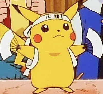 Meme Pikachu ngạc nhiên với khuôn mặt tròn xoe đầy bất ngờ