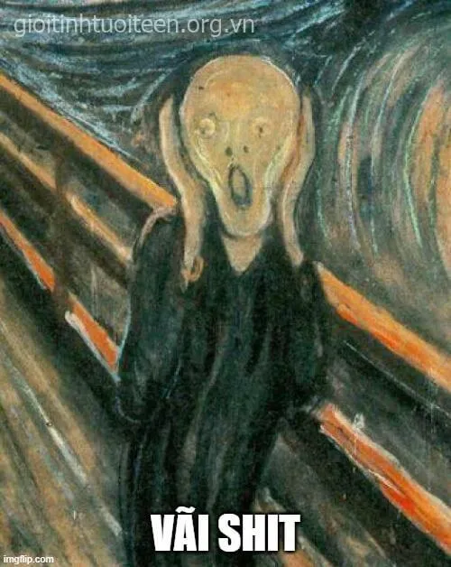 Meme troll khiếp sợ trước bài tập nhóm chưa ai làm