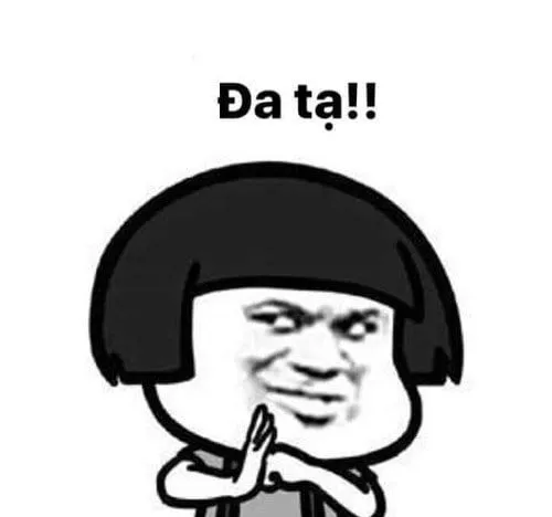 Hình ảnh đa tạ cảm kích, nụ cười tươi đầy ấm áp.