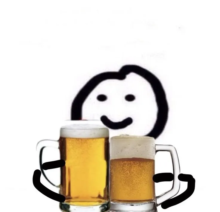 Hình ảnh cười ha hả, cạn ly bia lầy lội khó quên.